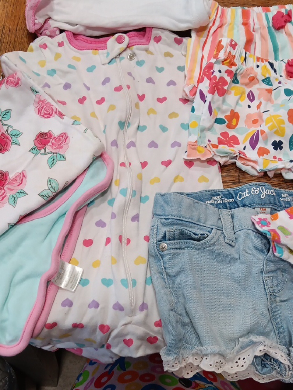 Assorted  Pieces Of Baby Girls Clothes Bundle